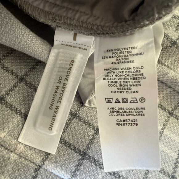 Ann Taylor The Everyday Ankle Pant in Plaid - Curvy Fit - Picture 6 of 6